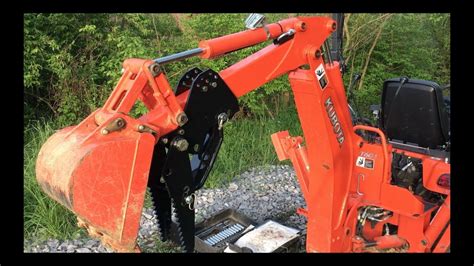 how to use the thumb on a kubota mini excavator|kubota mini excavator thumb attachment.